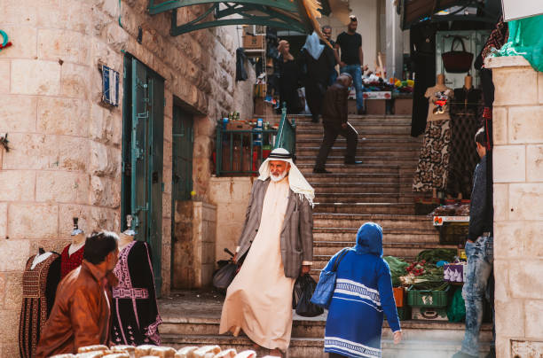 vida em belém - muro da cisjordânia fotos - fotografias e filmes do acervo