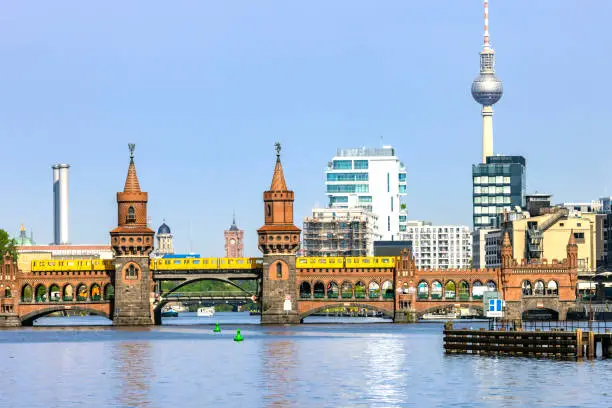 Oberbaum Bridge in Berlin