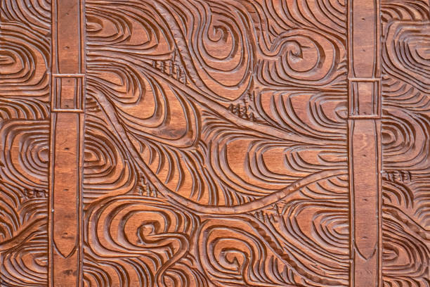istock Old vintage wooden background 1396492121