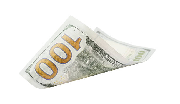 istock American one hundred dollars isolated on white background. 1396493072