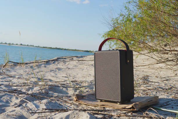 istock Loudspeaker at the beach 1396494058
