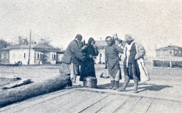 istock Blagoveshchensk, sale of nuts, chinese people 1396506366
