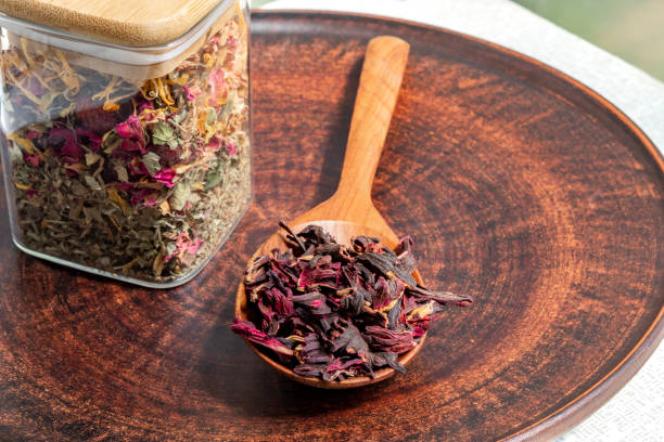 istock Carcade. Hibiscus tea. L - Hibiscus sabdariffa. 1396508968