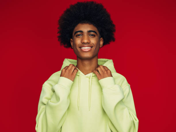 istock Portrait of funny afro guy 1396511988