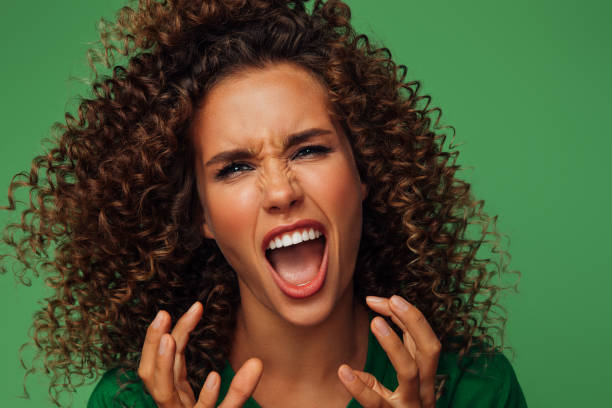 istock Emotional beautiful woman 1396512768