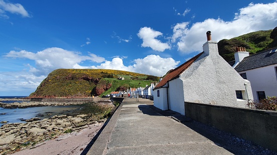 Cottages by sea in Pennan