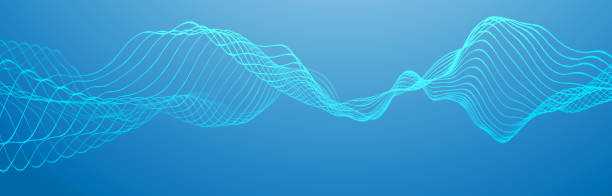 istock Abstract digital background. Big data stream. The concept of science, technology, business, space. 3d rendering 1396548160