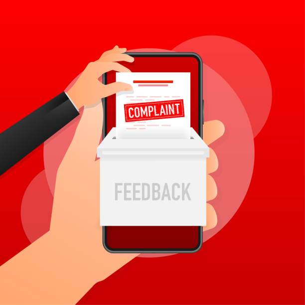 Complaint, great design for any purposes. Flat vector illustration. Vector illustration design Complaint, great design for any purposes. Flat vector illustration. Vector illustration design. pain management centers stock illustrations