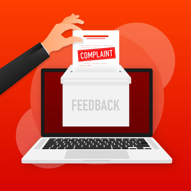 Complaint, great design for any purposes. Flat vector illustration. Vector illustration design Complaint, great design for any purposes. Flat vector illustration. Vector illustration design. pain management centers stock illustrations