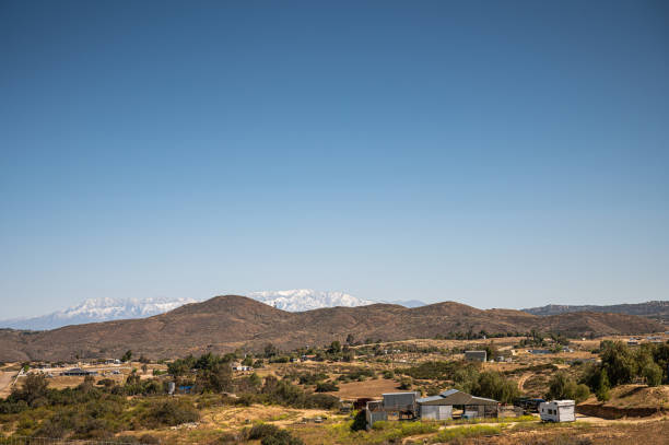 istock Ranch land and San Jacinto mountain range viewed from Temecula, CA, USA 1396549942