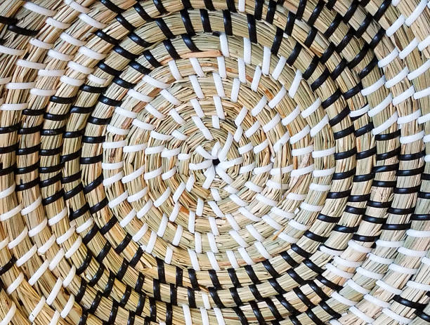istock Inside Closeup Of Woven Basket 1396557190