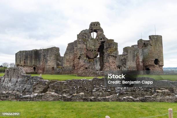 Rhuddlan Castle Stock Photo - Download Image Now - Ancient, Architecture, Brick