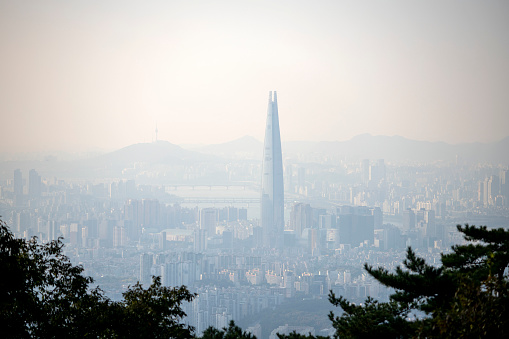 View of Seoul from Namhansanseong