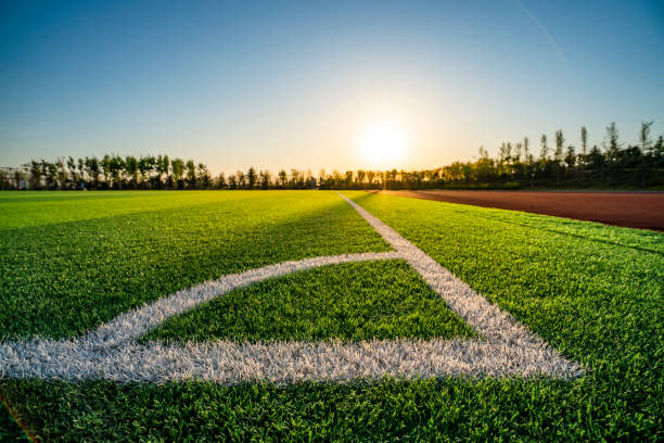 istock Football field 1396606117