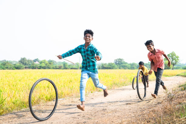 happy-cheerful-indian-village-kids-playi