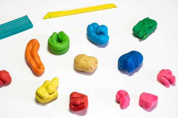 istock multicolored pieces of plasticine on the table 1396607321
