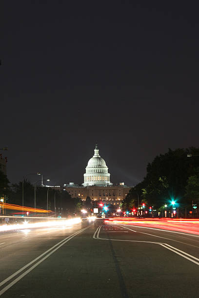istock United States Capitol at Night 139661404