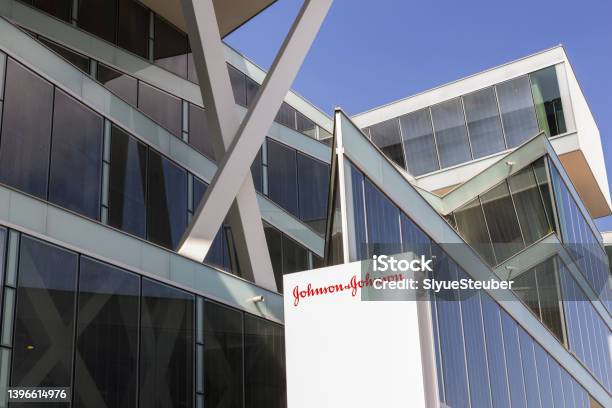 He Modern Architecture Of Business Center Of Johnson And Johnson Allschwil Stock Photo - Download Image Now