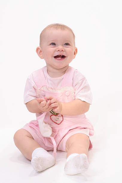 istock Baby in white background 139661559