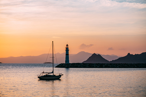 Sunset on the Aegean Coast