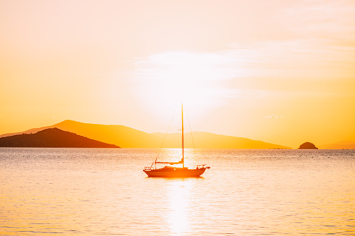 Sunset on the Aegean Coast