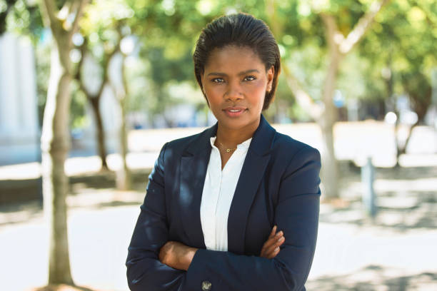 istock Modern  businesswoman 1396616791