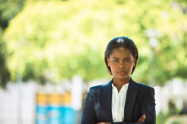 istock Modern  businesswoman 1396616872