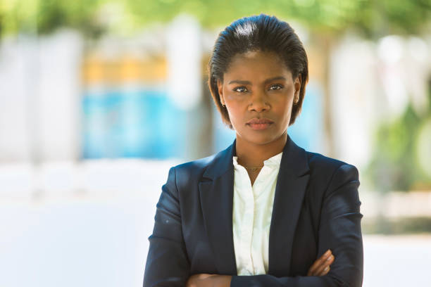 istock Modern  businesswoman 1396616880