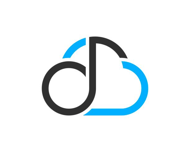 illustrations, cliparts, dessins animés et icônes de nuage simple avec note de musique abstraite à l’intérieur - romantic sky audio