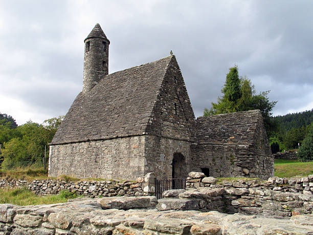 istock St. Kevin's Chapel at Glendalough 139662348