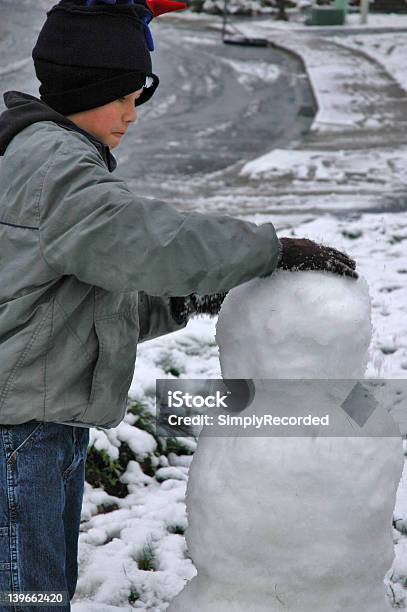 Intense Concentration Stock Photo - Download Image Now - Art And Craft, Boys, Building - Activity