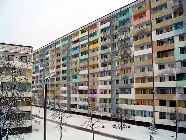 istock Polish apartments in winter 139662486
