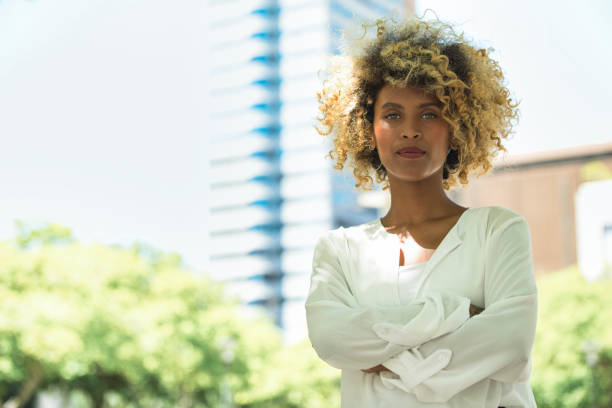 istock Modern  businesswoman 1396628866