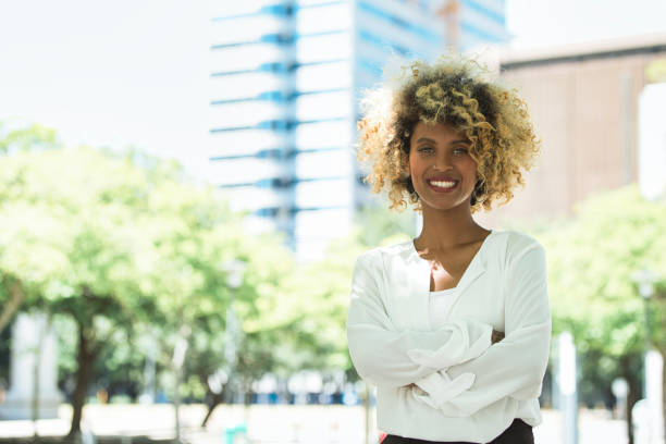 istock Modern  businesswoman 1396629096