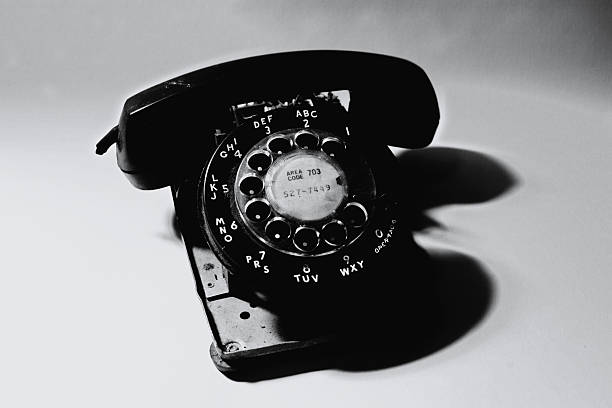 Retro Phone stock photo