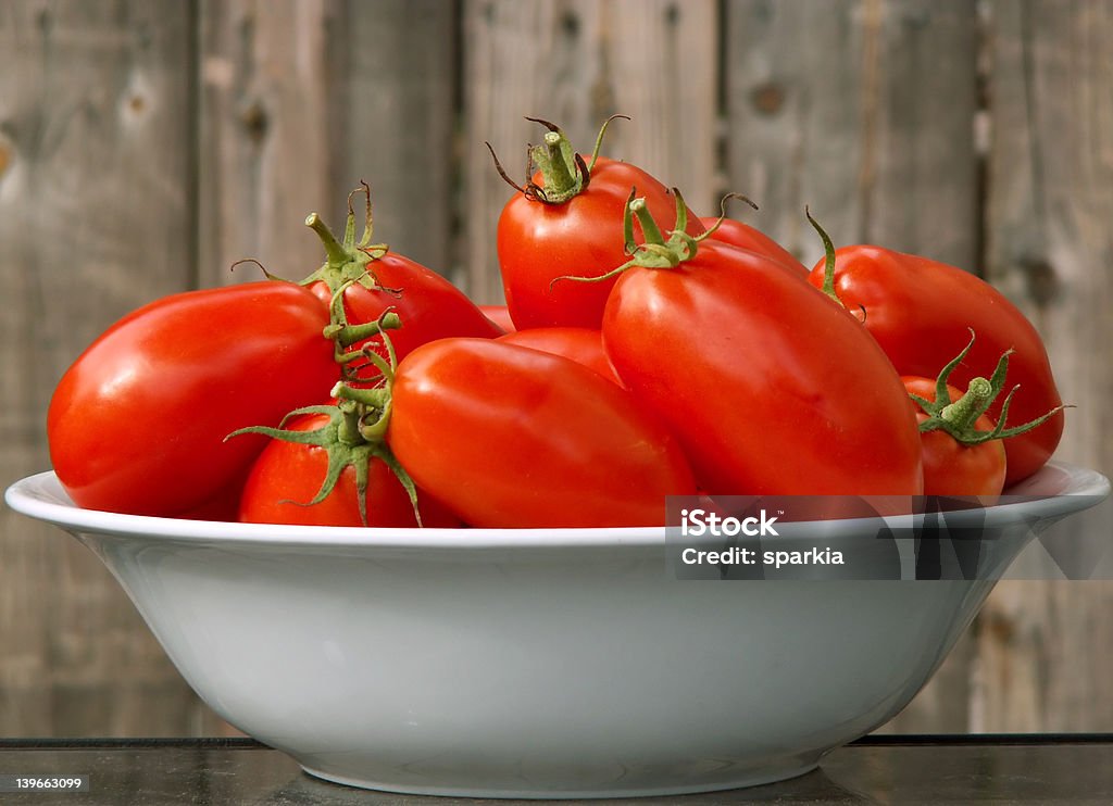 Servir o Tomates - Royalty-free Alimentação Saudável Foto de stock