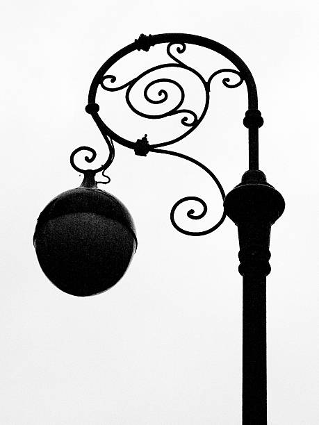 decorative lamp stock photo