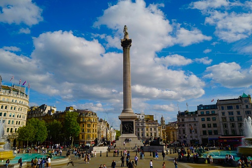 Monument in London, England