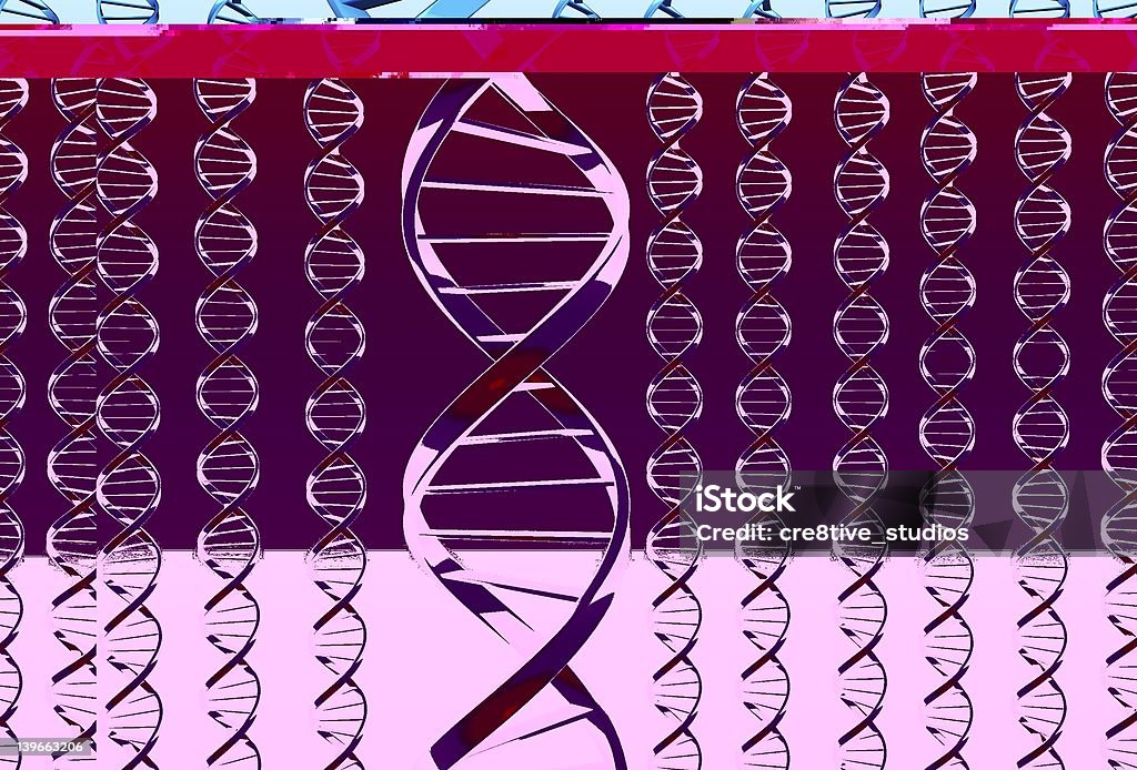 Filamentos de ADN - Foto de stock de ADN libre de derechos