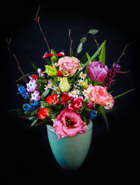 istock Still Life with Pastel Flowers 1396632124