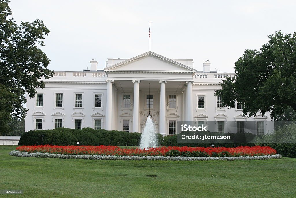 A Casa Branca em Washington, D.C. - Foto de stock de Casa Branca - Washington DC royalty-free