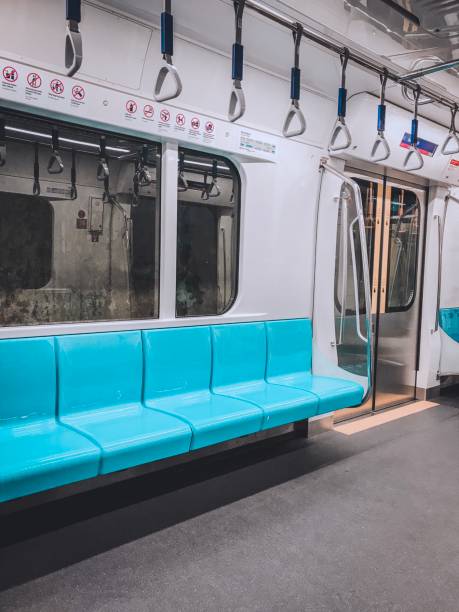 istock Empty Chair of Train 1396634791