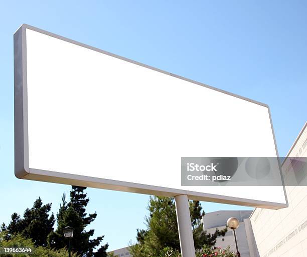 Blank Billboard Stock Photo - Download Image Now - Advertisement, Announcement Message, Billboard