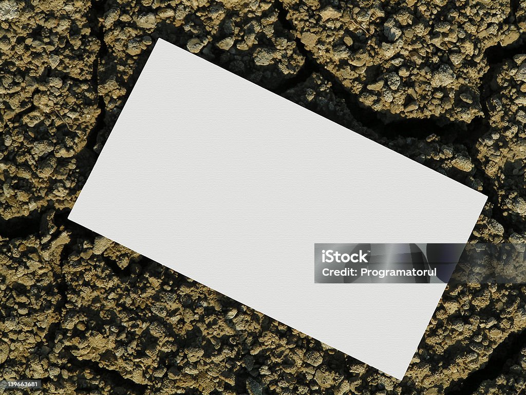 Vuoto business card - Foto stock royalty-free di Affari