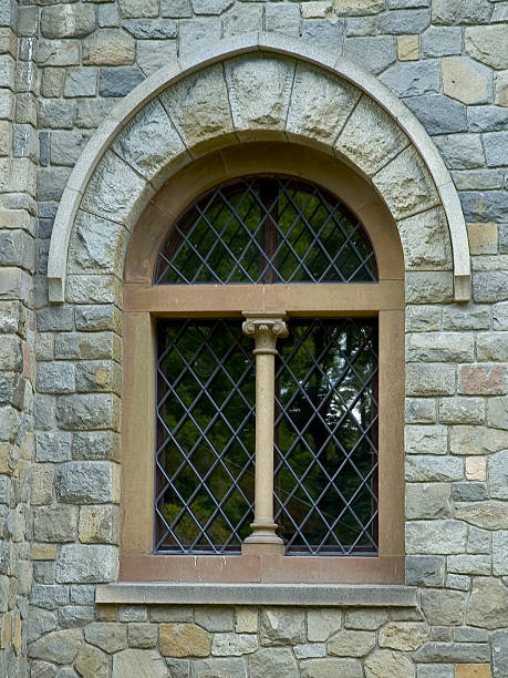 Free Stock Photo of Architectural details of a stone and wooden arched ...