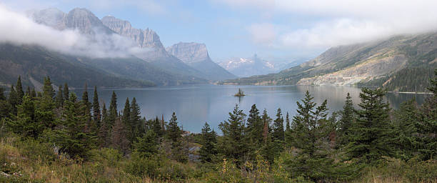 Glacier National Park stock photo