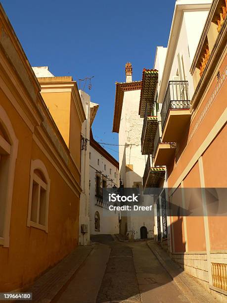 Sitges Street In Catalonia Spain Stock Photo - Download Image Now - Sitges, Architecture, Art Museum