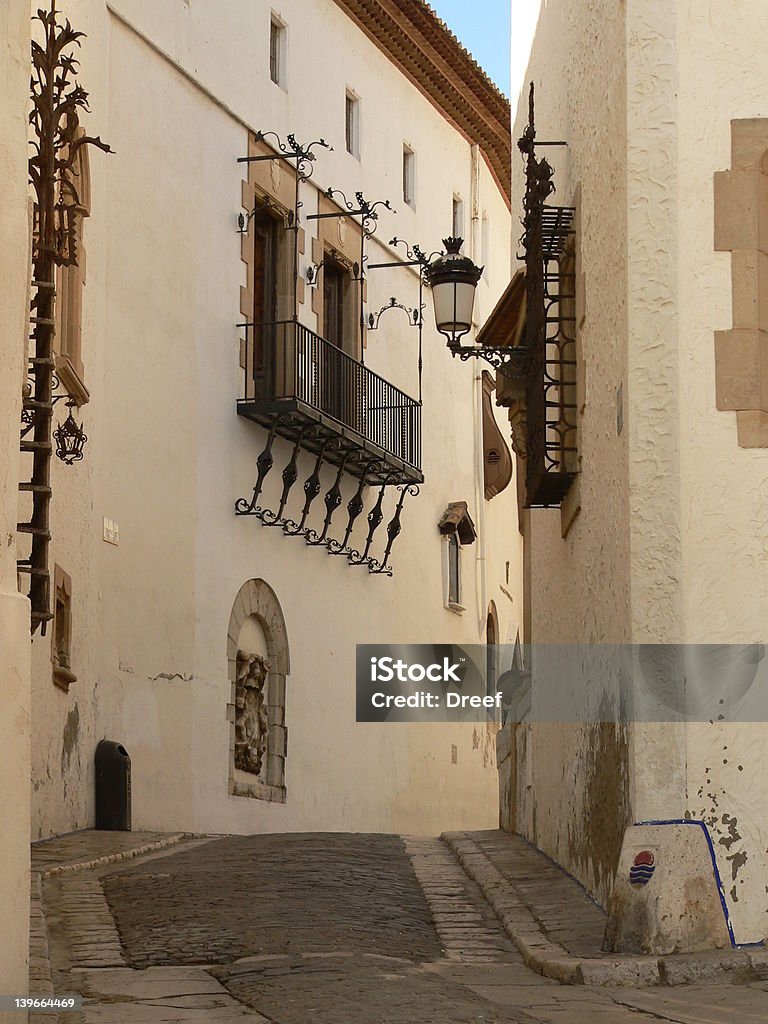 Strada di Sitges (Spagna - Foto stock royalty-free di Sitges