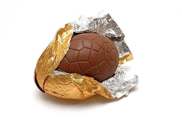 istock An Easter Chocolate Egg in a golden paper 139664538