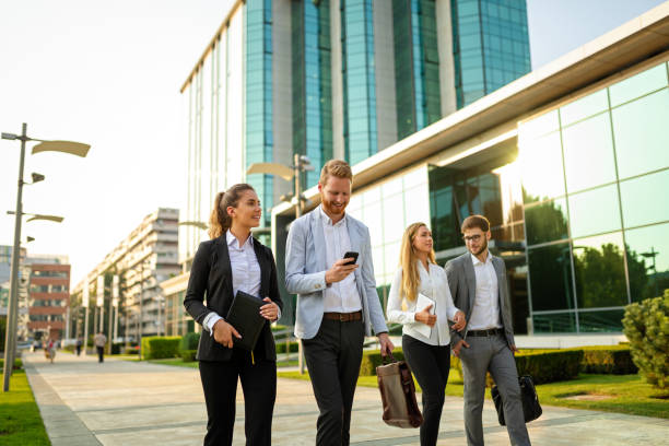 Free Stock Photo of Group of People Walking in Front of Building ...